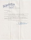 Rare Advertising Cover Letter Telegram - King Lumber Co Cuthbert Ga 1937 Georgia