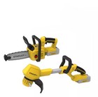Stanley Jr  Garden Tool Set Chainsaw Weed Trimmer Toys Kids Birthday Gift