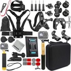 Accessory Kit For Osmo Action 5 Pro 4 insta 360 X5 X4 X3 go Pro Hero13 12 gop   