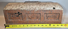 Antique Tombstone Coffin Funeral Vault Burial Casket Salesmen Sample 15  Display