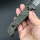 Tactical Fixed Blade Knife D2 Steel Full Tang Edc Outdoor Survival Kydex Sheath