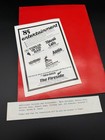 Yul Brynner The King And I 1985 Program Performing Arts Center Milwaukee Insert
