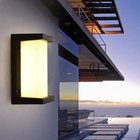 Modern Exterior Led Wall Light Porch Lamp Wall Sconce Outdoor Light Fixtures Us