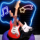 Electric Guitar Beginner Children-size Attracts Children Attention 4 String