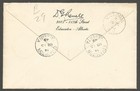1949 Fdc First Day Cover 14c Gvi Postes With 1c Plate Block Cds Edmonton Alberta