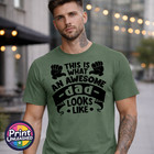 Awesome Dad T Shirt Funny Father   s Day Gift For Dad Mens Father s Day Tee