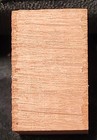 Vintage Printing Letterpress Printer Type Wood Block Rose Flower Mid-century 