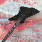 Limited Time Offer     us Esp Snakebyte James Hetfield Electric Guitar Snake Inlay