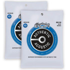 3 Sets Martin Ma150 Acoustic Guitar Strings 80 20 Bronze Medium Gauge 13-56