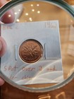     canada 1 Cent      Error 1962 Zoell B86-c  Spot  Over 2 And Under Chin