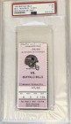 Drew Bledsoe Nfl Debut Psa Ticket Bills V New England Patriots 9 5 93    