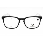 Converse Men s Eyeglasses Black crystal Laminate Acetate Square Frame Cv5080 009