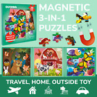 Quokka 36 Pieces Magnetic Travel Puzzles For Toddlers 3-5   Insects   Animals