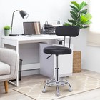 Work Shop Stool Bench Hydraulic Chair Bar Garage Adjustable Height back footrest