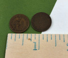 Vintage Koppers Stores Coal Script 1 Osborne Cincinnati Ohio Trade Token Metal 2