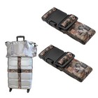  Heavy Duty 2pk 2-inch Luggage Strap Suitcase Belt  Utility Strap Camouflage