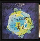 Fragile Yes Framed Cherry Wood Reproduction Signature Lp Record Display 