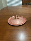 Vintage Revere Ware 1776-1976  4 Qt Stock Pot  Copper  Brass  Ss W lid