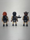 Playmobil Ghostbusters Figures Lot - Ray Stantz Winston Zeddemore Janine Melnitz