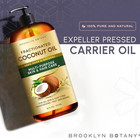 Fractionated Coconut Oil 16oz 100  Pure Carrier Oil For Skin   Hair