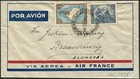Argentina Buenos Aires To Germany Air France Airmail Cover Latin America