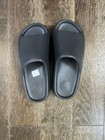 Adidas Yzy Slide Black Men s Slip On Slide Sandals Us 9 Logo Comfort