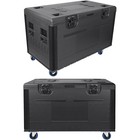 Utility Trunk Ata Road Case W   Wheels Hdpe Storage Case Dj Stage Cable Case