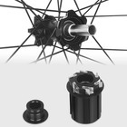 Road Bicycle Carbon Fiber Wheel Sets Depth 5045mm Six Hole center Lock 