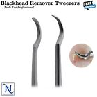Blackhead Facial Acne Spot Pimple Remover Tweezer Curve Extractor Tool Comedone