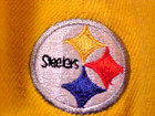 Autographed Pittsburgh Steelers Hat Cap 11 Signatures Black On Gold Nfl
