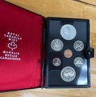 Royal Canadian Mint 1974 Double Dollar Proof 7 Coin Set  500 Silver Winnipeg  1