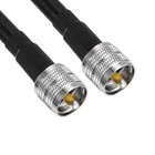 3-25ft Rg-8 u Rf Coaxial Cable Pl259 Male Uhf Connector Cb Ham Radio Low Loss