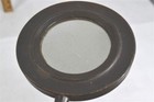 Antique 18thc Hand Mirror Double Sided 1700s Dark Original Finish 8 In Long 