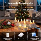 Led Tea Candles 12-pack Flame-free Electronic Simulated Candles Remote Control   a