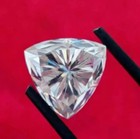 2 Ct 2 Pcs Natural D Color Loose Lab Grown Diamond Trillion Cut Vvs1 Certified
