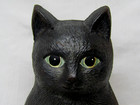 Department 56 Cast Iron Black Cat Door Stop 10 
