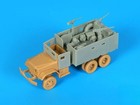 1 72 Scale Die-cast Resin Model Assembled Kit M35 Gun Truck Conversion Set  n   