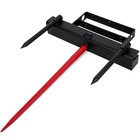 39 Inch Hay Spear Tractor Bucket Heavy Duty Bale Spear Attachment 4000 Lbs For