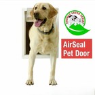 Pet Access Door Large Airseal Entrance Flap Frame Opening Mounted Big Dog Doggie