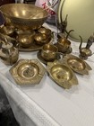 11  Lb Vintage Brass Lot Of Brass Korea See Pictures