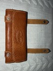Bugatti Vintage Watch Box Pochette Brown Leather
