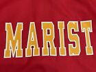 Vintage Neff Marist High School Chicago Satin Bomber Jacket Mens Size Xl Red