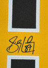 Framed Facsimile Autographed Sidney Crosby 35x39 Black Jersey
