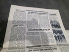 Lot Of 4 Original Wwii German Newspapers 1937-1940 Hitler Speech Franco Olympics