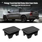 Bed Rail Caps Fits For Dodge Ram 1500 2500 2019 2020 2021 Stake Pocket Covers   