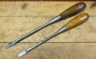 Rare  Vintage Antique Marked  tobrin No  5   No  6  Perfect Handle Screwdriver