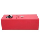 15 Gallon Fuel Tank Aluminum Race Fuel Cell Gas Tank With Cap Level Sender