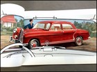 1958 1959 Mercedes Benz Type 220s Vintage English Sales Car Brochure Catalog