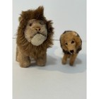 Vintage Stuff Animal Lions Steiff Mohair Felt Ear Tag Plush