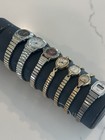 7 Women   s Vintage Quartz Analog Wristwatch Lot Expansion Bracelets
